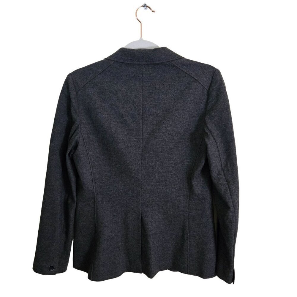 Rag & Bone 100% Wool Gray Unstructured One Button… - image 3